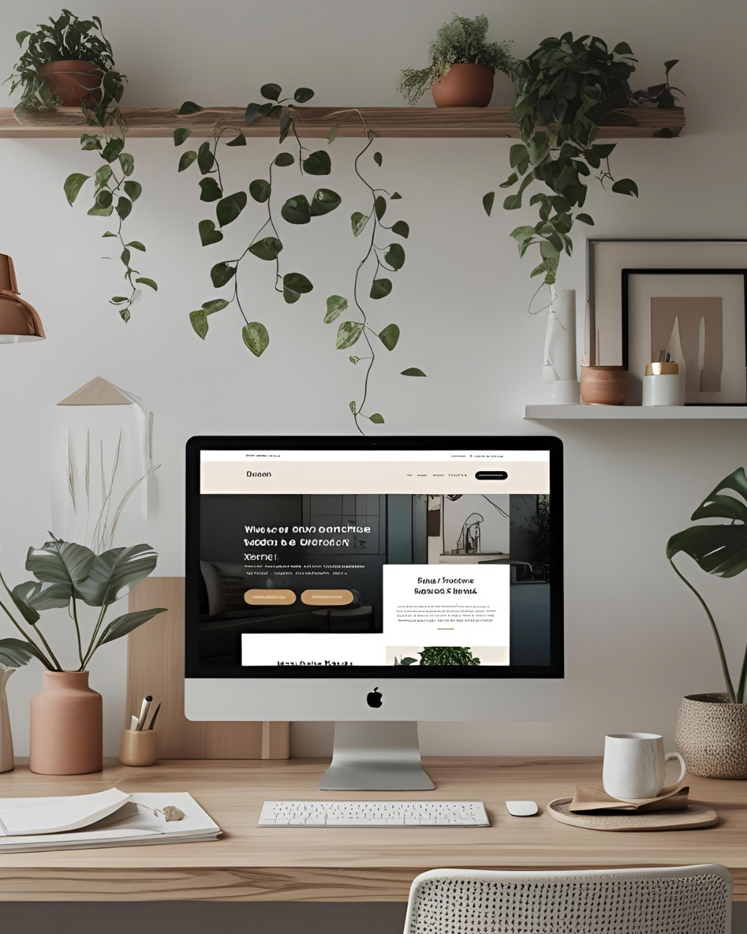 Culturally inspired website design reflecting your brand identity